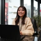 先輩の顔写真