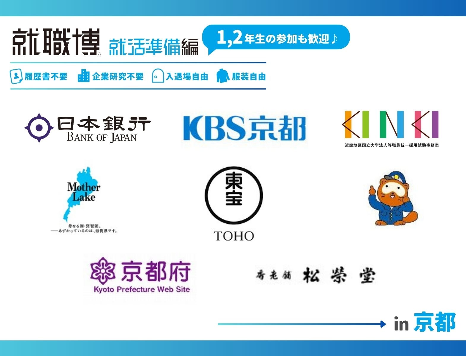 就職博 就活準備編［京都：1/30（金）・31（土）］